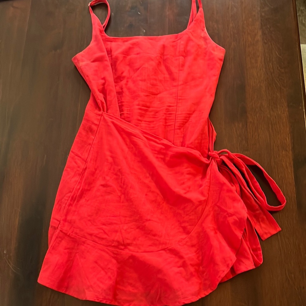 Red Princess Polly dress